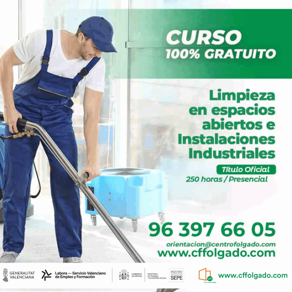 Limpieza en Espacios Abiertos e Instalaciones Industriales