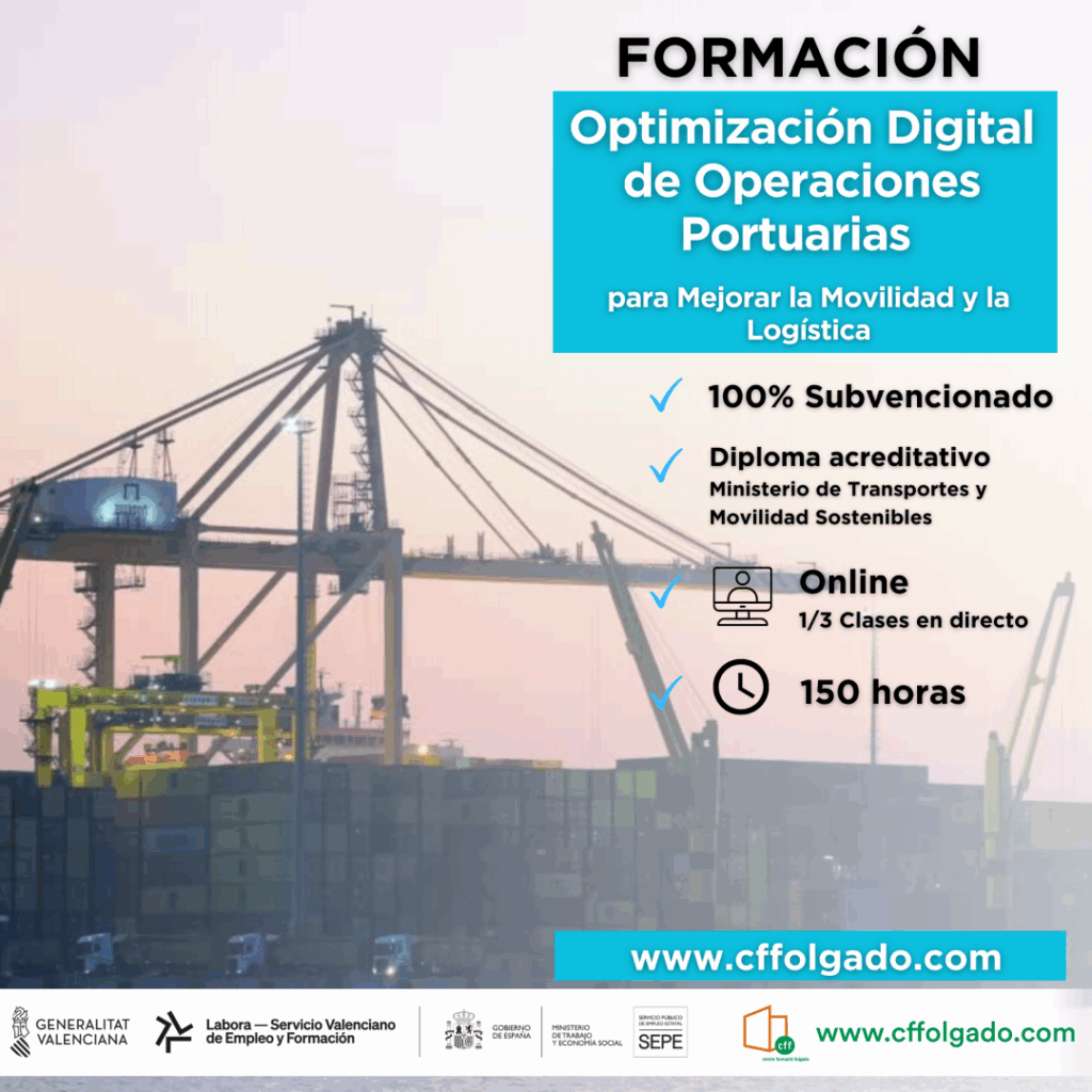 Optimización digital de operaciones portuarias para mejorar la movilidad y la logística