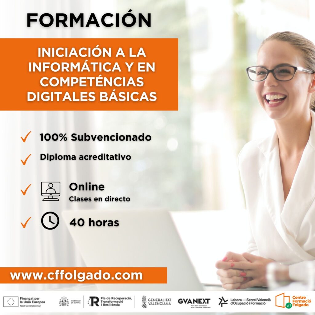 Iniciación a la informática y Competencias digitales básicas